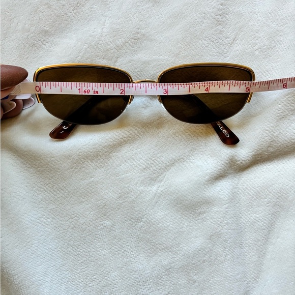 Aldo Gold Sunglasses with Brown Lenses - Picture 4 of 6